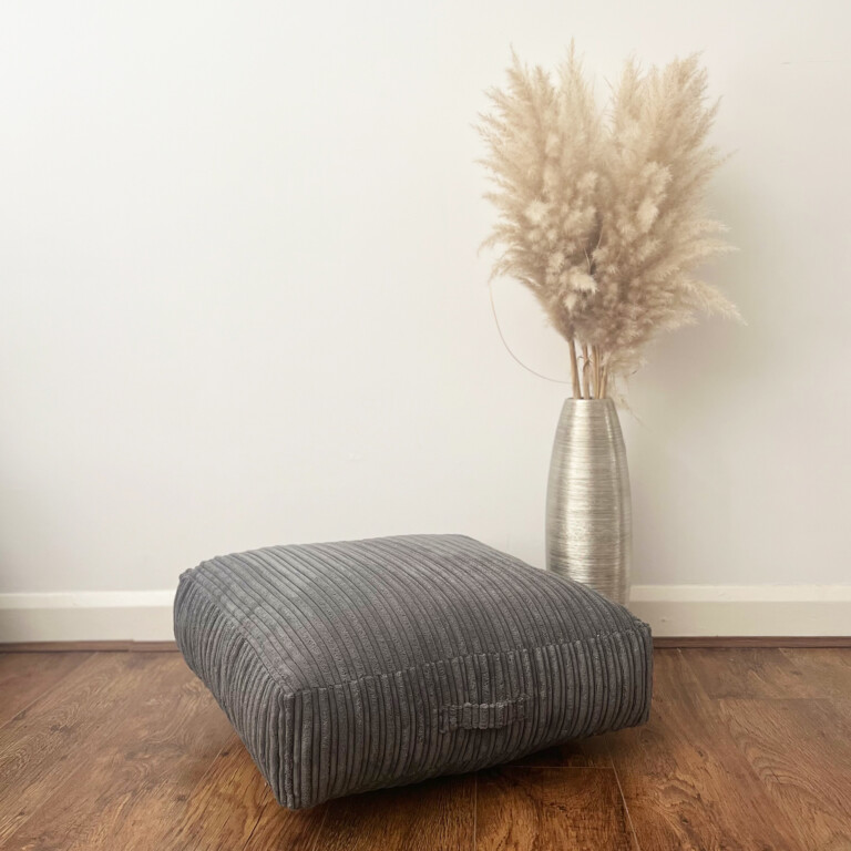 Indoor Metropolis Grey  Floor Cushion