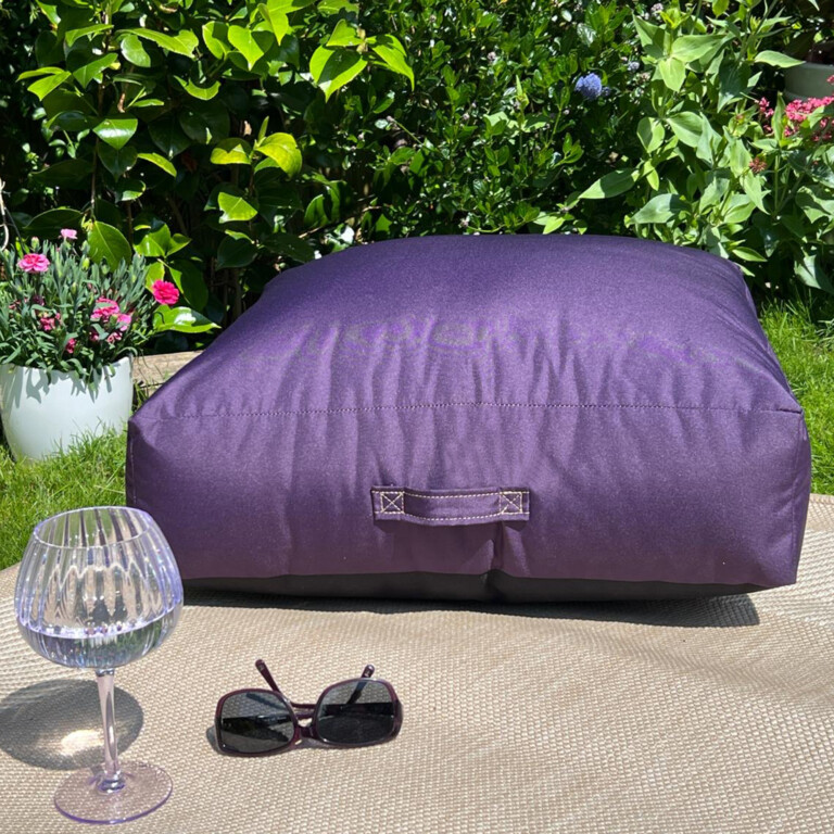 Ventura Purple Floor Cushion