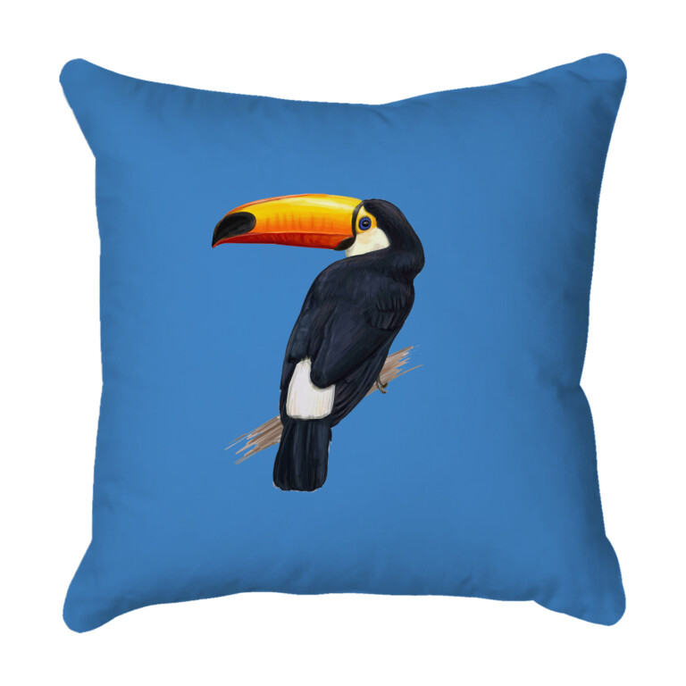 Toucan Blue Quick Dry Outdoor Cushion