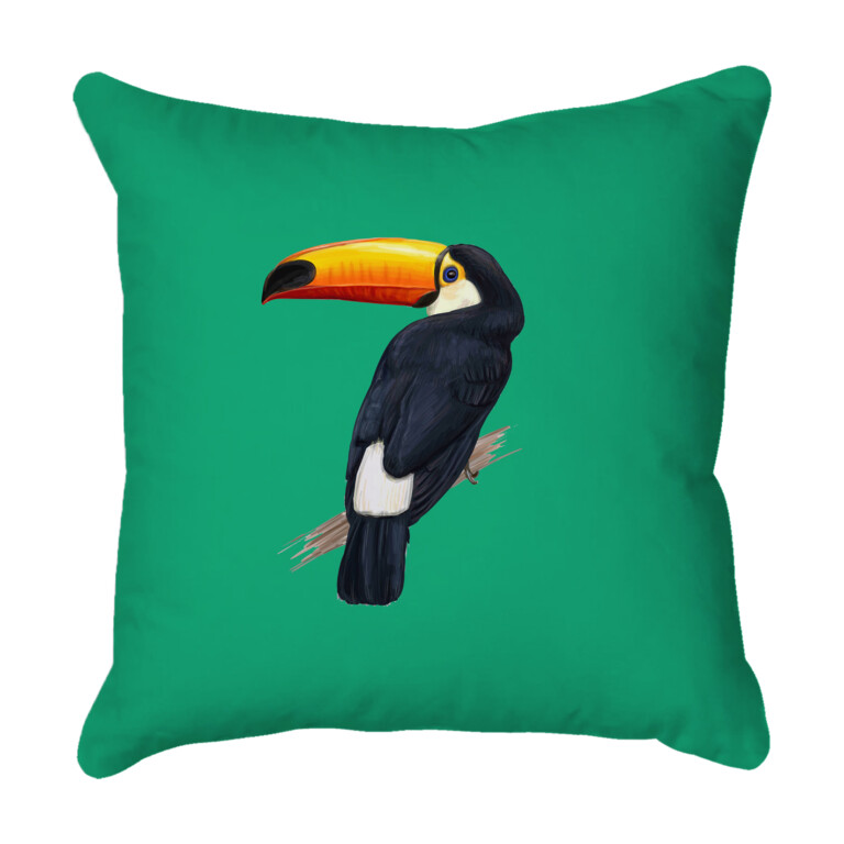 Toucan Green Quick Dry Outdoor Cushion