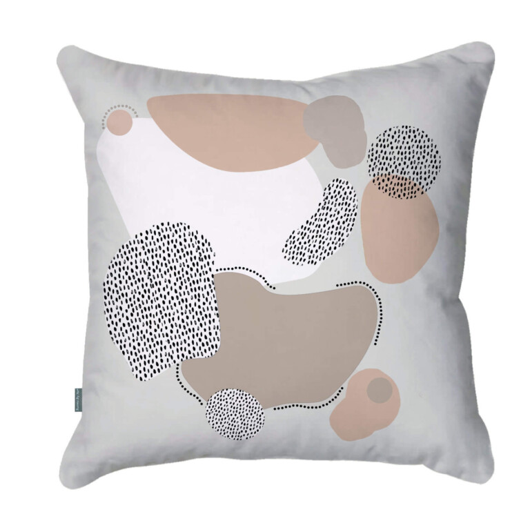 Abstract Beige and Neutral Cushion