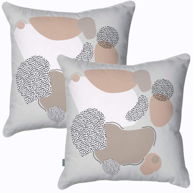 Abstract Beige and Neutral Cushion