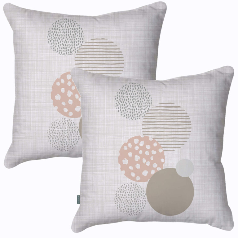 Sphere Beige and Neutral Cushion