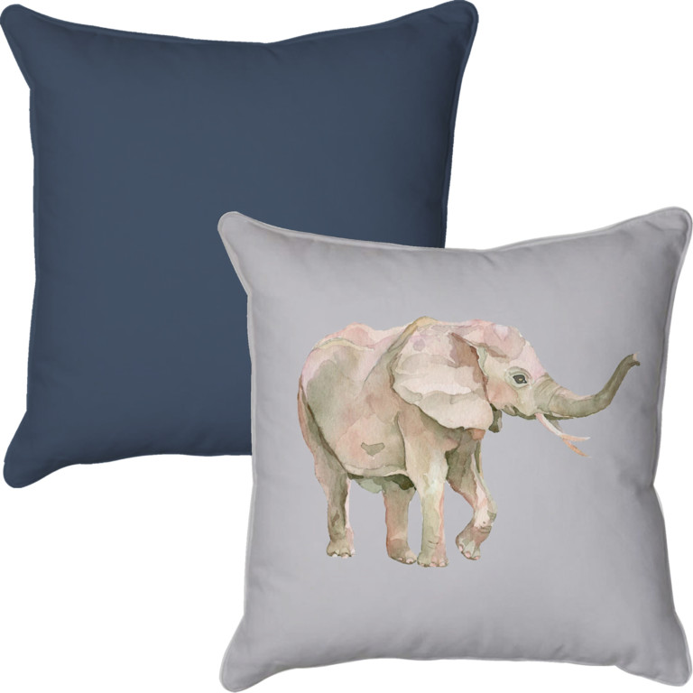 Elephant Side Grey