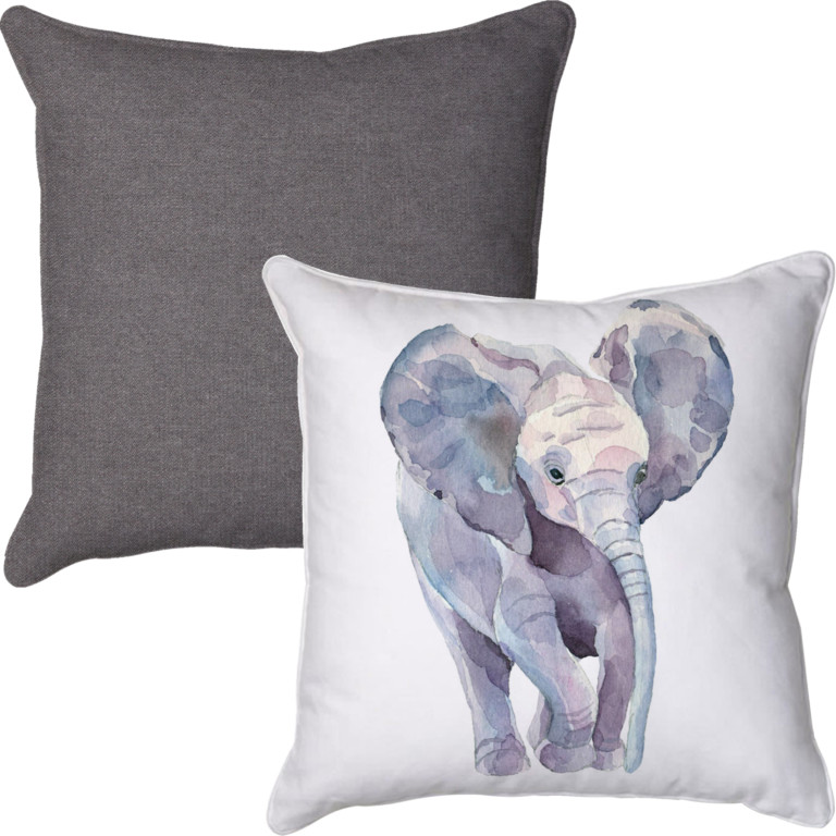 Elephant Baby White