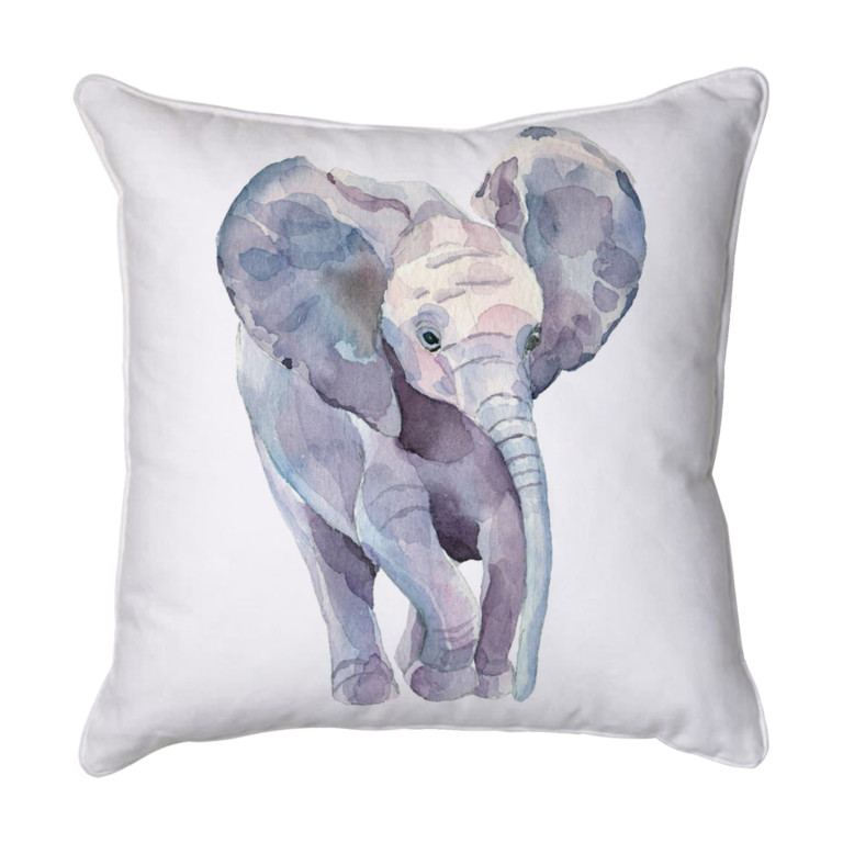 Elephant Baby White