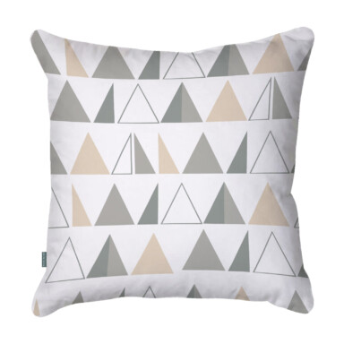 Triangle Grey Quick Dry Outdoor Cushion