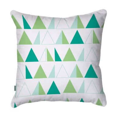 Triangle Green Quick Dry Outdoor Cushion