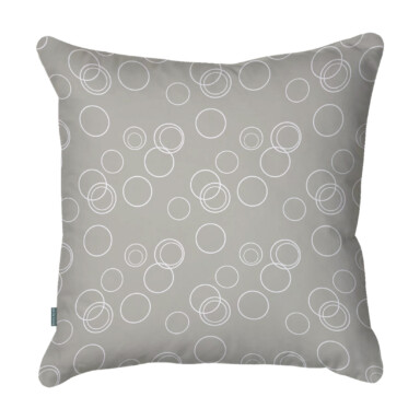 Bubbles Grey Quick Dry Outdoor Cushion