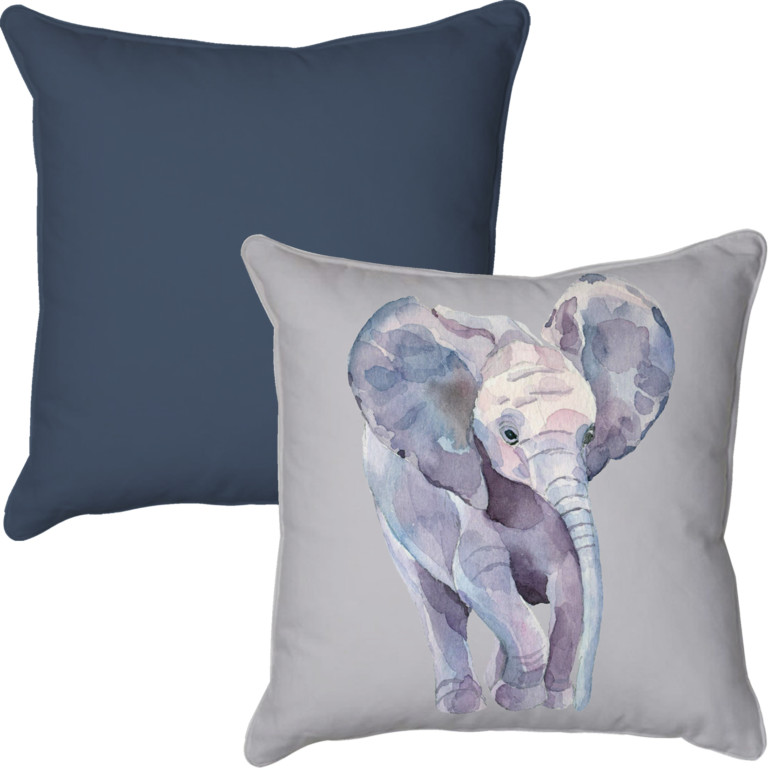 Elephant Baby Grey