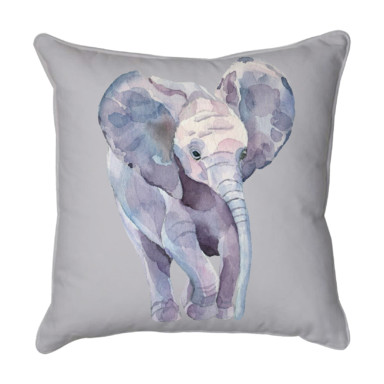 Elephant Baby Grey