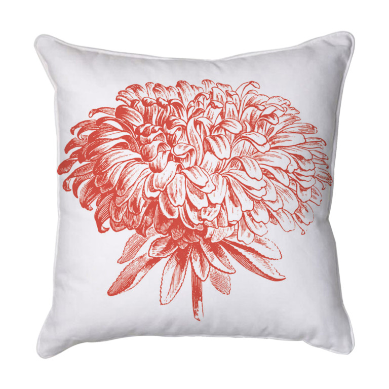 Chrysanthemum 2 Terracotta