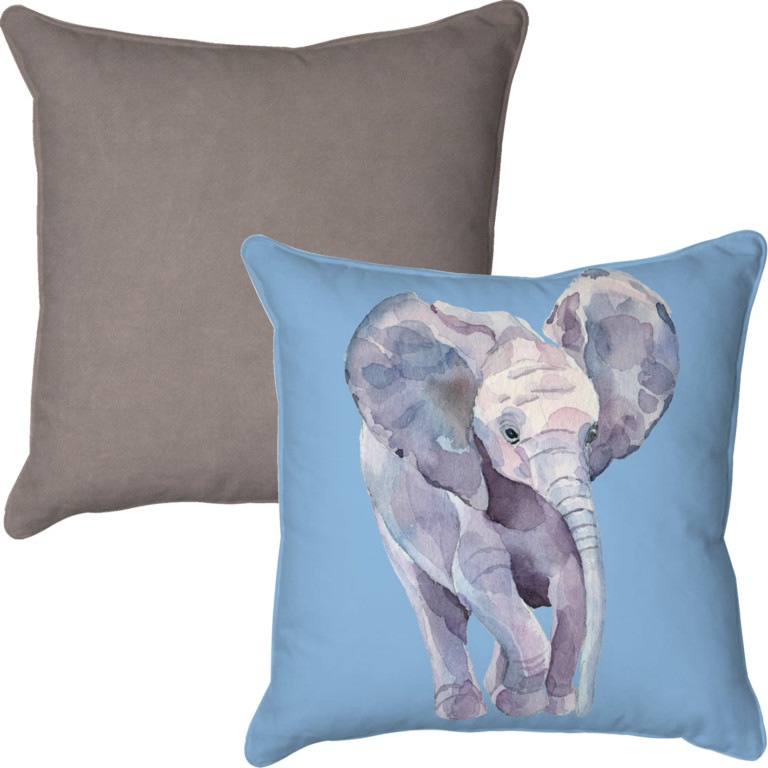 Elephant Baby Blue