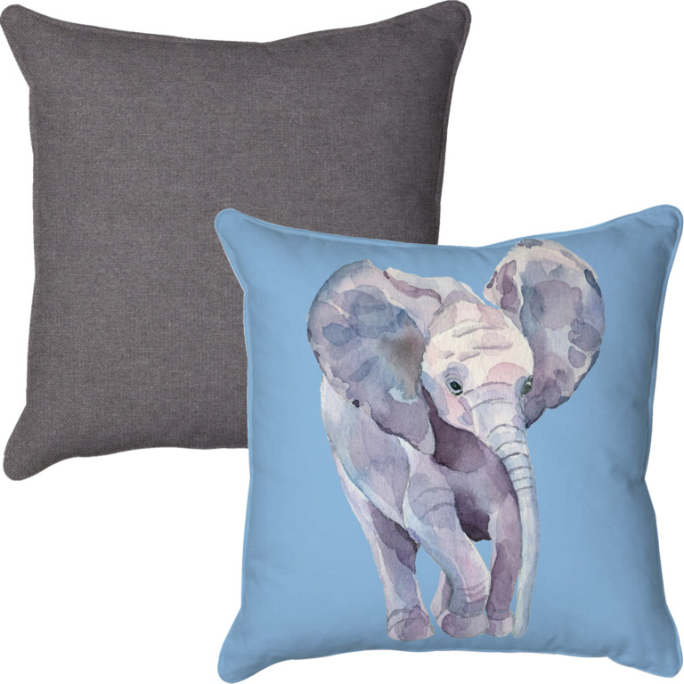 Elephant Baby Blue