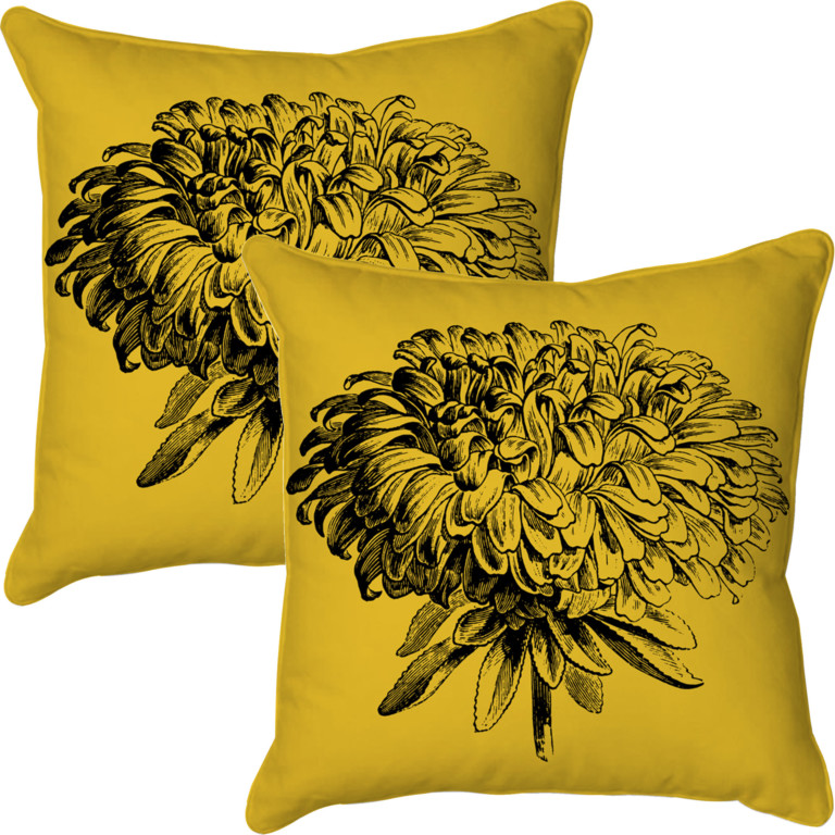 Chrysanthemum 2 Ochre