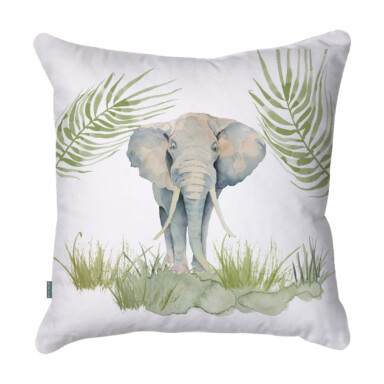 Elephant White Quick Dry Outdoor Cushion