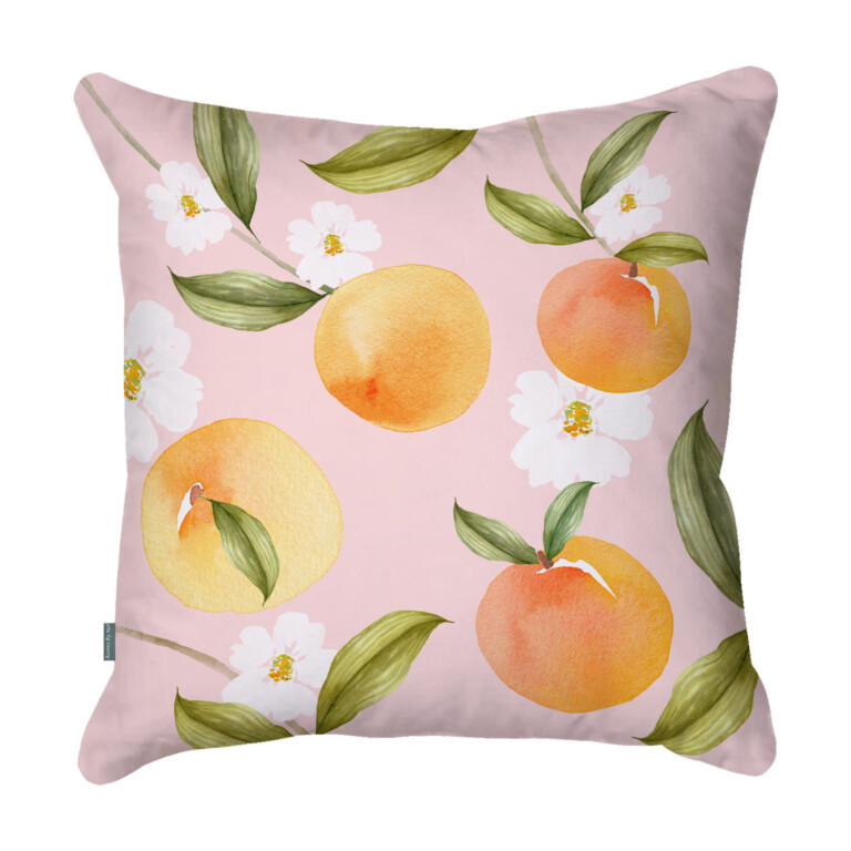 Oranges Blossom Multi Quick Dry Outdoor Cushion