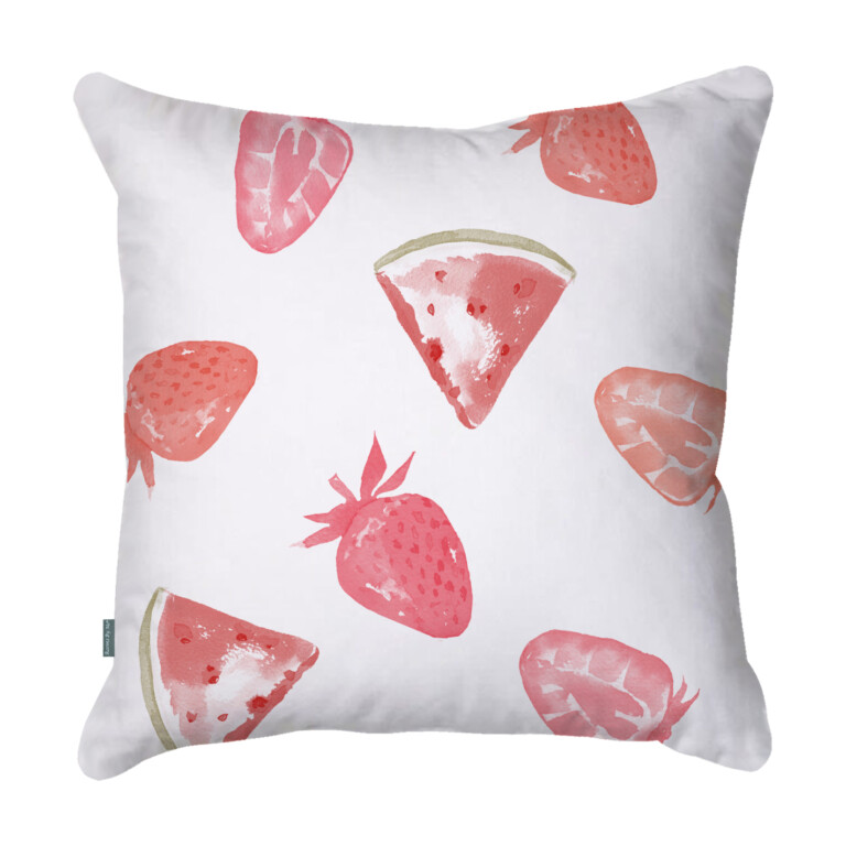 Red Fruits Quick Dry Outdoor Cushion