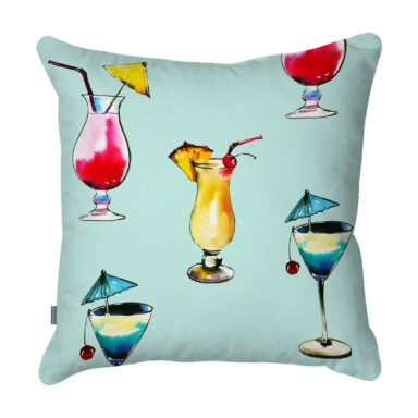 Cocktails Quick Dry Outdoor Cushion