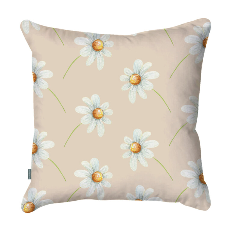 Daisy Chain Pale Pink Quick Dry Outdoor Cushion