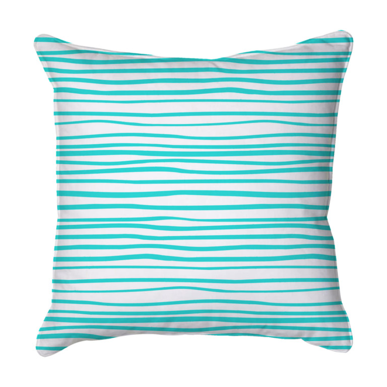 Stripes Thin Turquoise