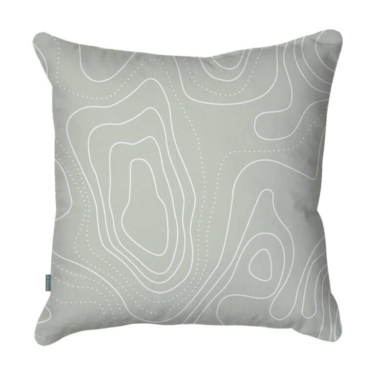 Kahlo Grey Cushion