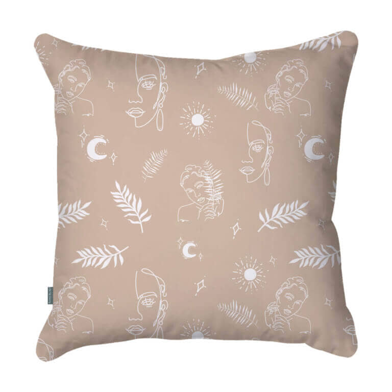 Kahlo Grey Cushion