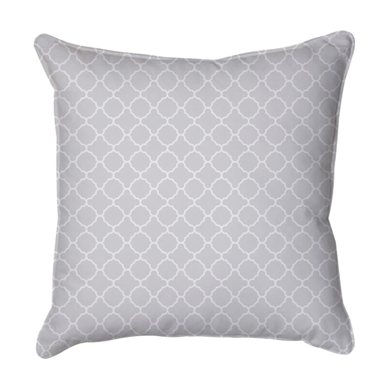 Quatrefoil Grey