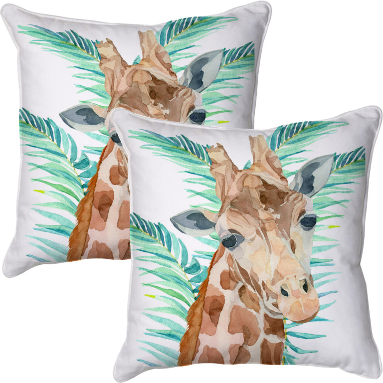 Giraffe White & Green