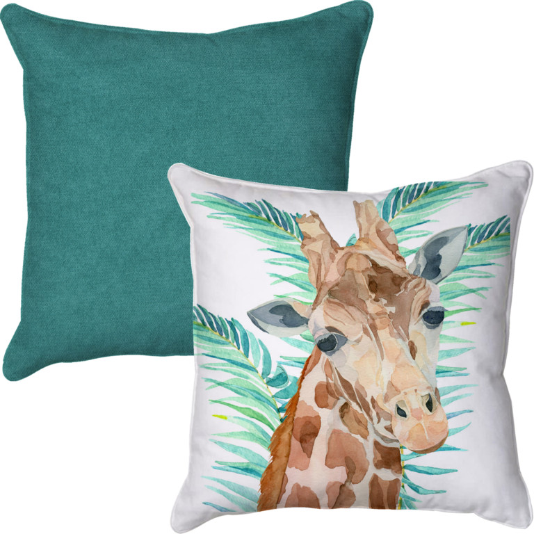 Giraffe White & Green