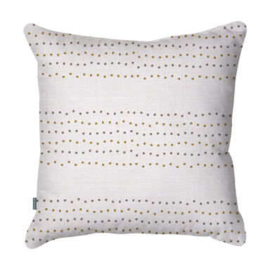 Dotted Stripe Mustard