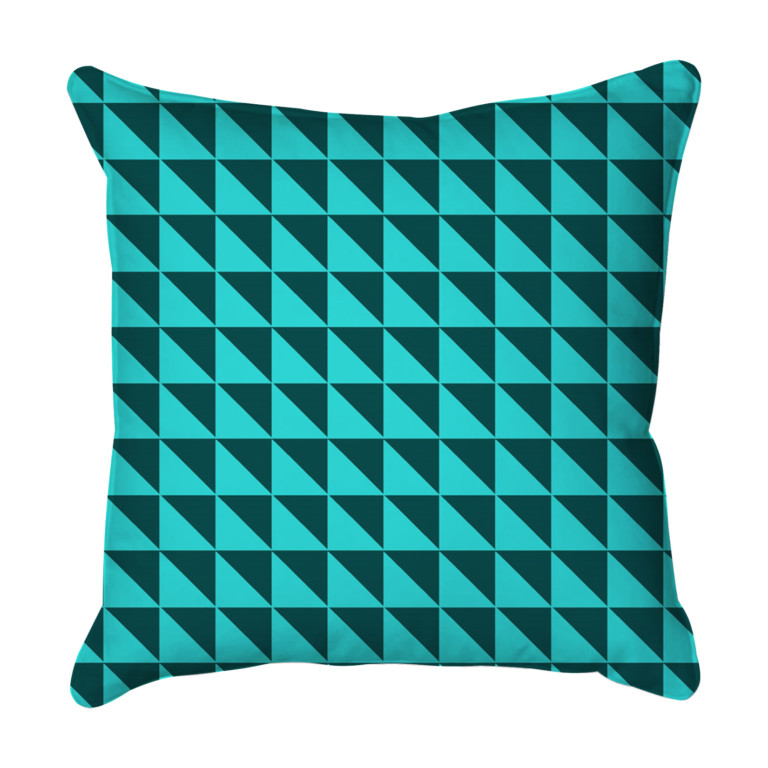 Triangles Teal