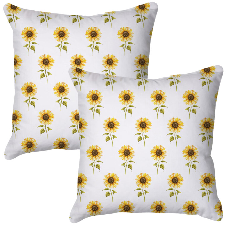 Sunflower Group White Quick Dry Outdoor Cushion