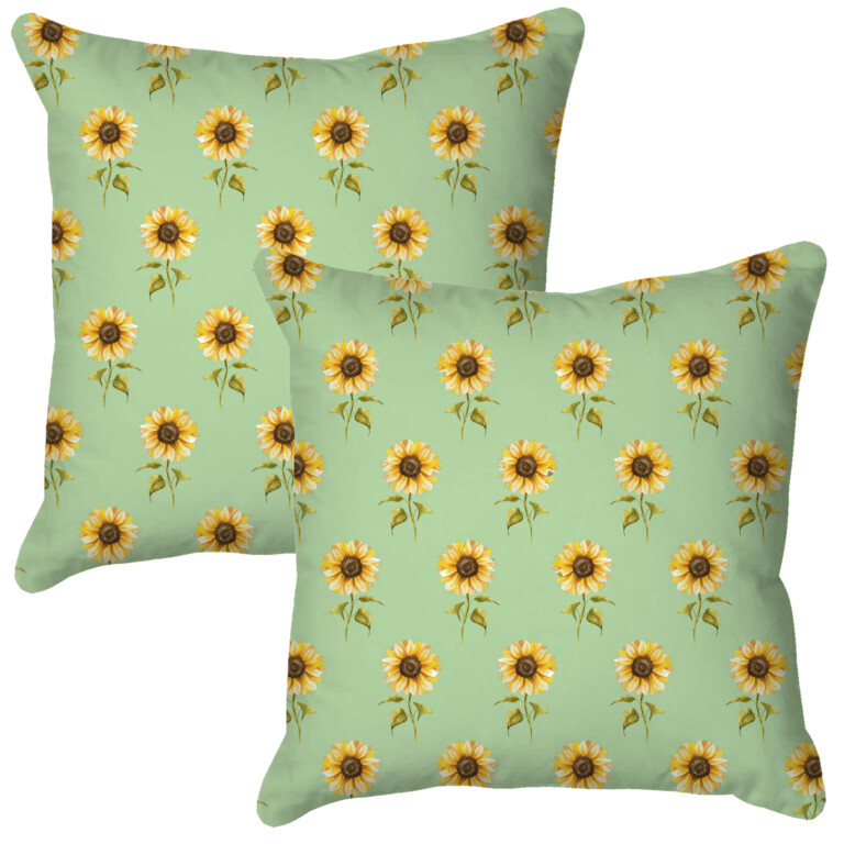 Sunflower Group Lime Green Quick Dry Outdoor Cushion