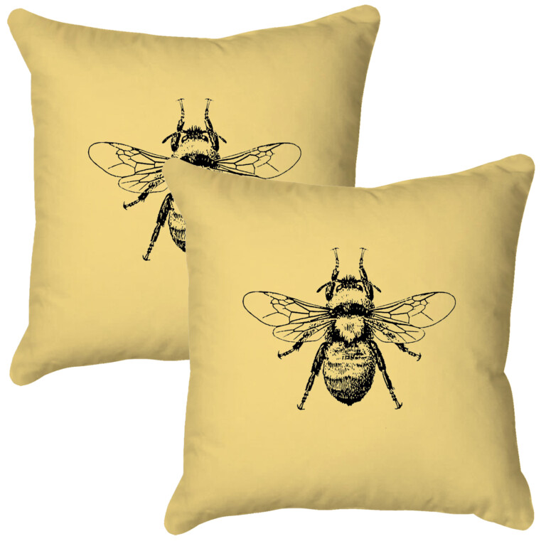 Bee Yellow Quick Dry Outdoor Cushion
