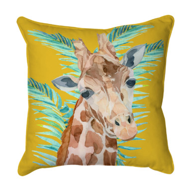 Giraffe Ochre & Green