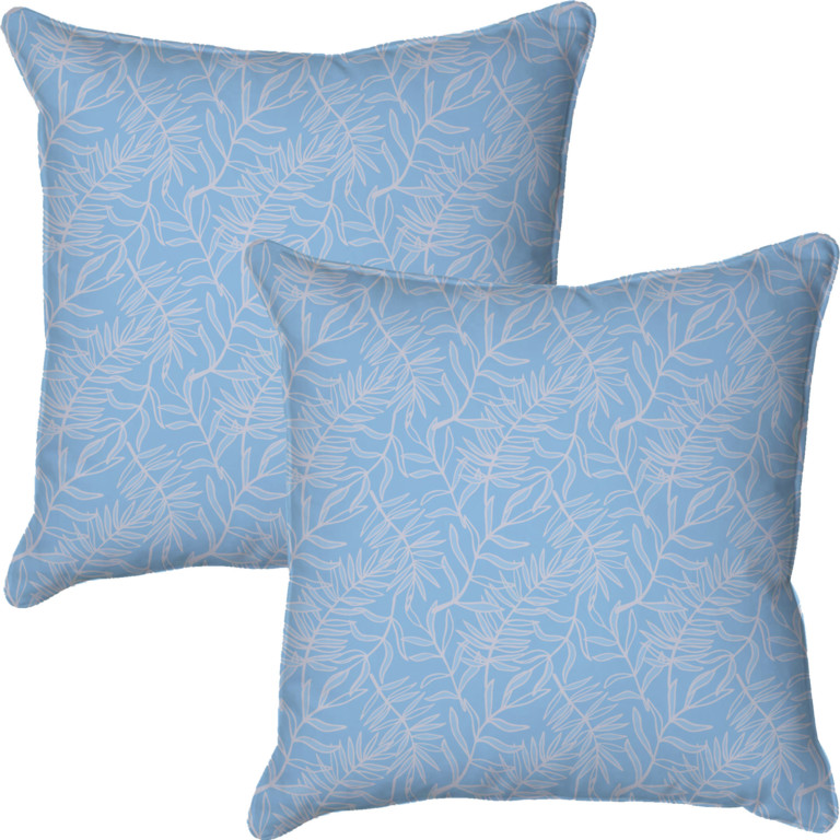 Ferns Twisted Baby Blue