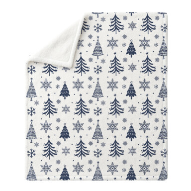 Winter Midnight Forest