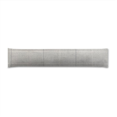 Laura Ashley Elmore Check Silver Draught Excluder