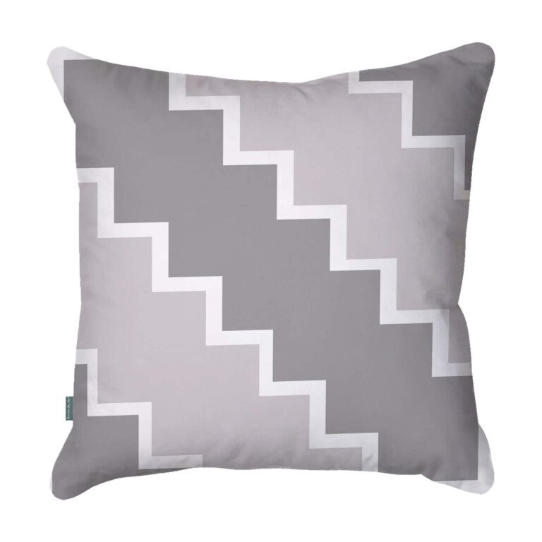 Modern Zig Zag Grey