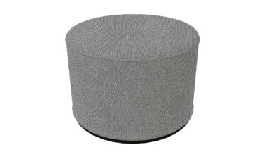 Meadow Grey Indoor Pouffe