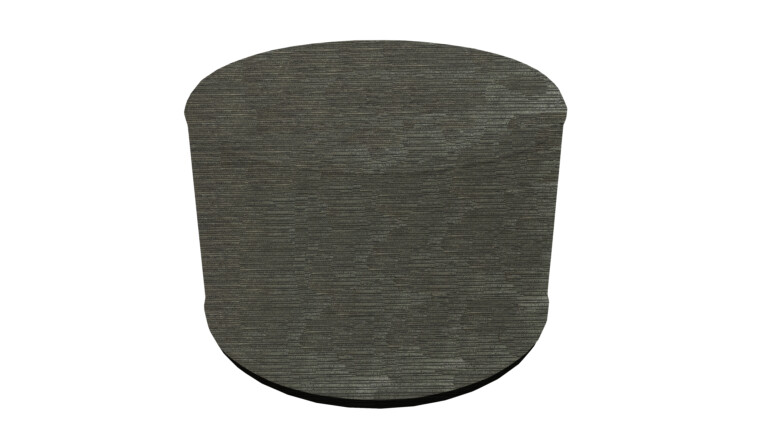 Metropolis Grey Indoor Pouffe