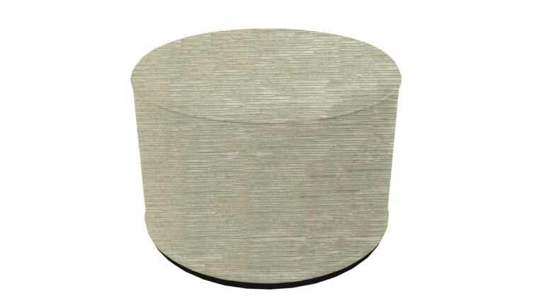 Metropolis Grey Indoor Pouffe