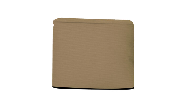 Napier Beige Outdoor Pouffe