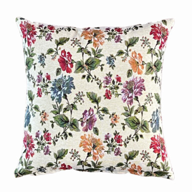 Natural Floribunda Gardens Cushion