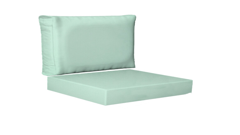 Outdoor Rectangle Base and Back Cushions