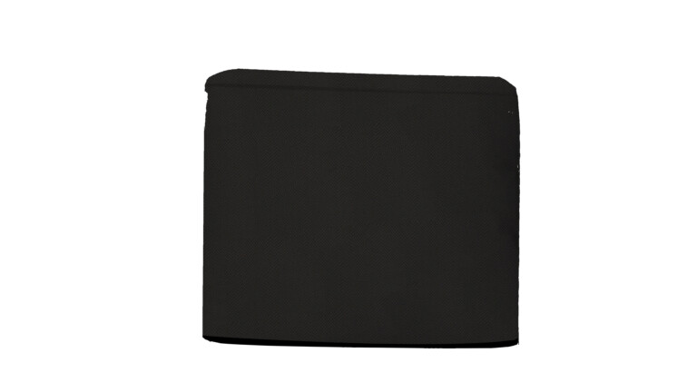 Oakley Black Outdoor Pouffe