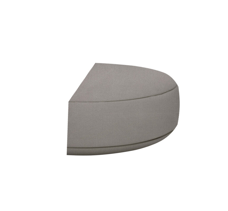 Outdoor Half Rounded Bench Cushion