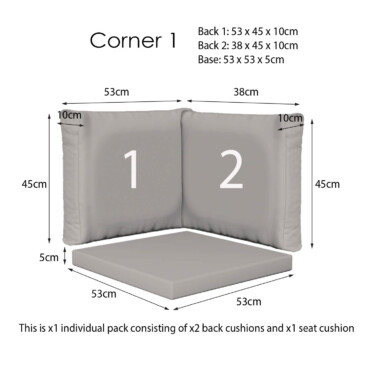 Oakley Granite Corner Sets