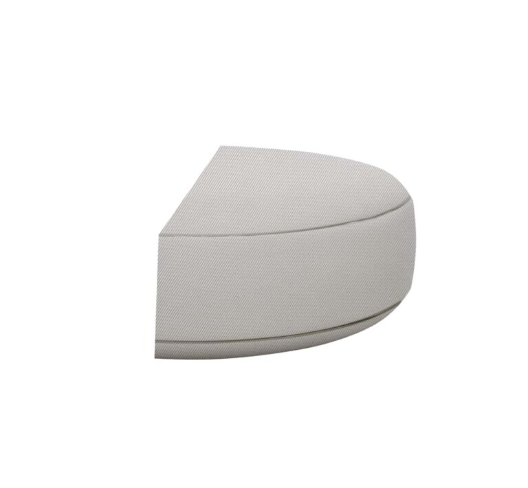 Indoor Half Rounded Bench Cushion
